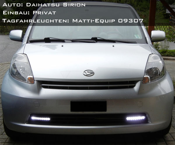 Daihatsu Sirion mit Matti-Equip 09307