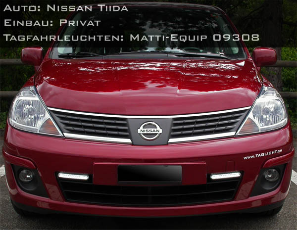 Nissan Tiida mit Matti-Equip 09308