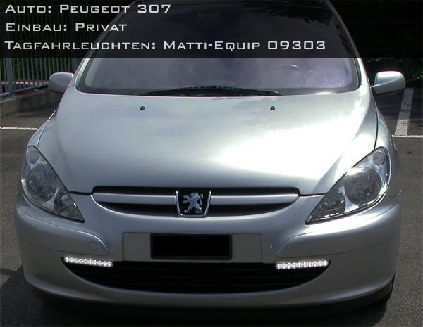 Peugeot 307 mit Matti-Equip 09303