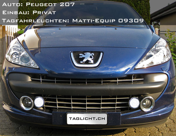 Peugeot 207 mit Matti-Equip 09309