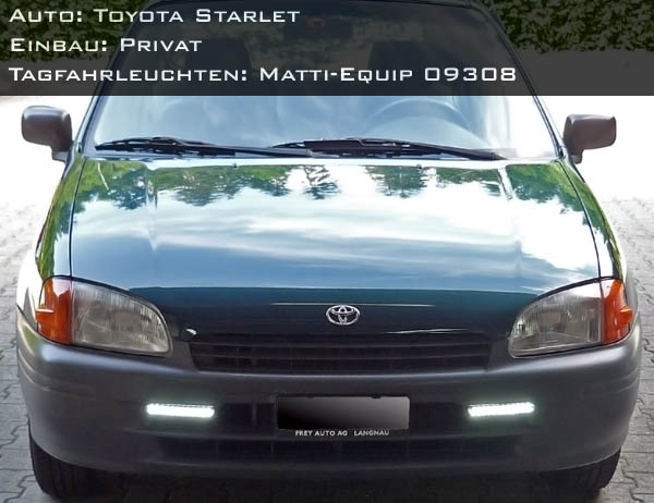 Toyota Starlet mit Matti-Equip 09308