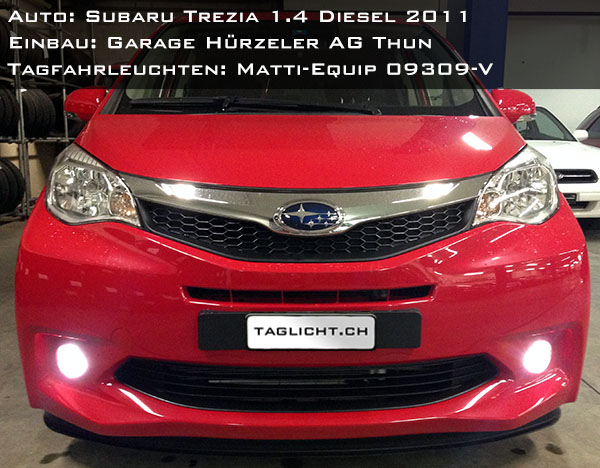 Subaru Trezia 1.4 Diesel Jahrgang 2011 mit Matti-Equip 09309-V