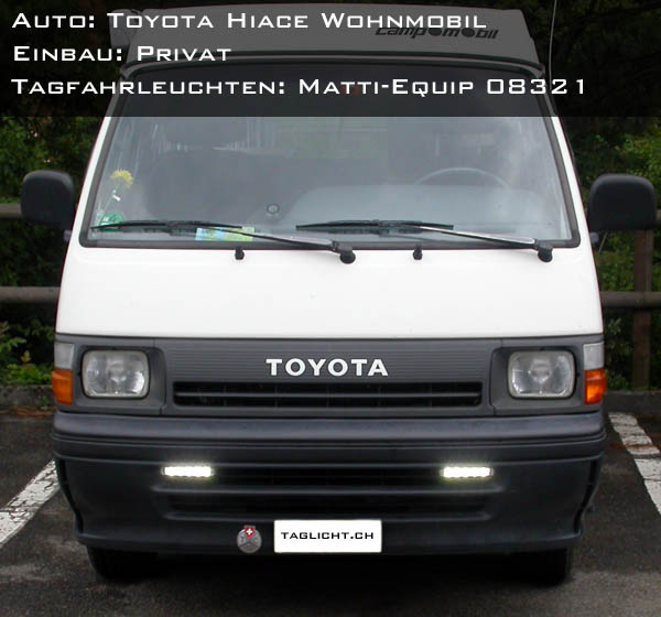 Toyota Hiace Wohnmobil mit Matti-Equip 08321