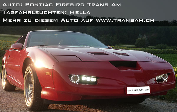 Pontiac Firebird Trans Am mit Andere Tagfahrleuchten