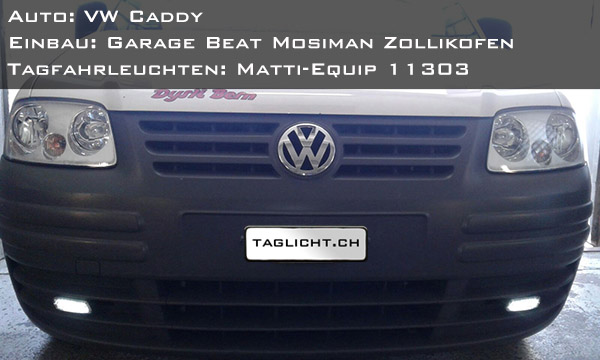 Volkswagen Caddy mit Matti-Equip 11303