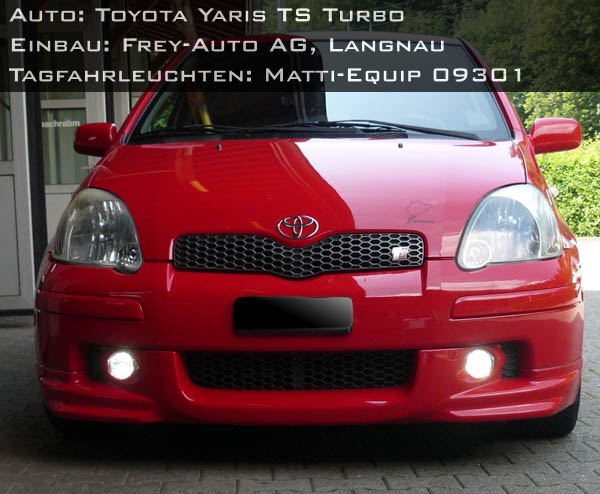 Toyota Yaris TS Turbo mit Matti-Equip 09301